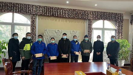 春節(jié)送溫暖，四川森普管材股份有限公司慰問(wèn)困難職工