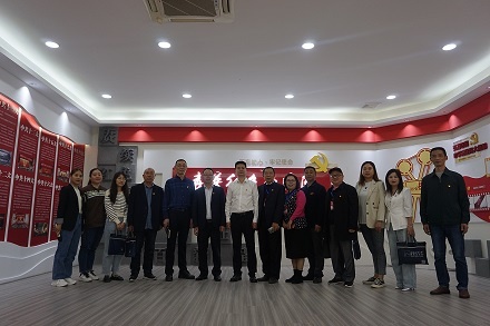 德陽(yáng)市“兩新”組織黨建指導(dǎo)站第四指導(dǎo)組、羅江區(qū)、德陽(yáng)經(jīng)開(kāi)區(qū)兩新組織蒞臨四川森普管材股份有限公司考察、交流